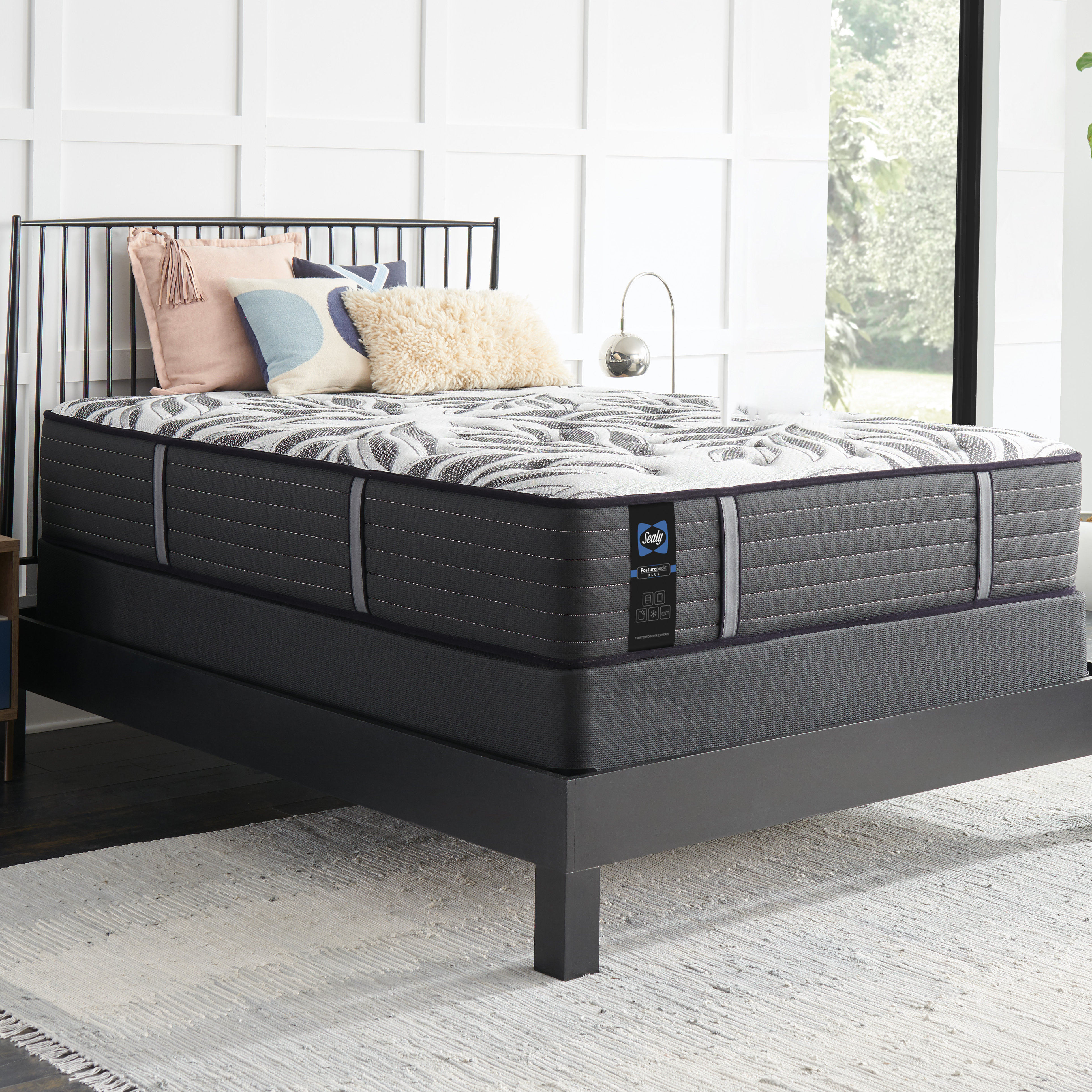 Sealy Posturepedic Plus 15" Ultra Plush Innerspring Mattress and Box